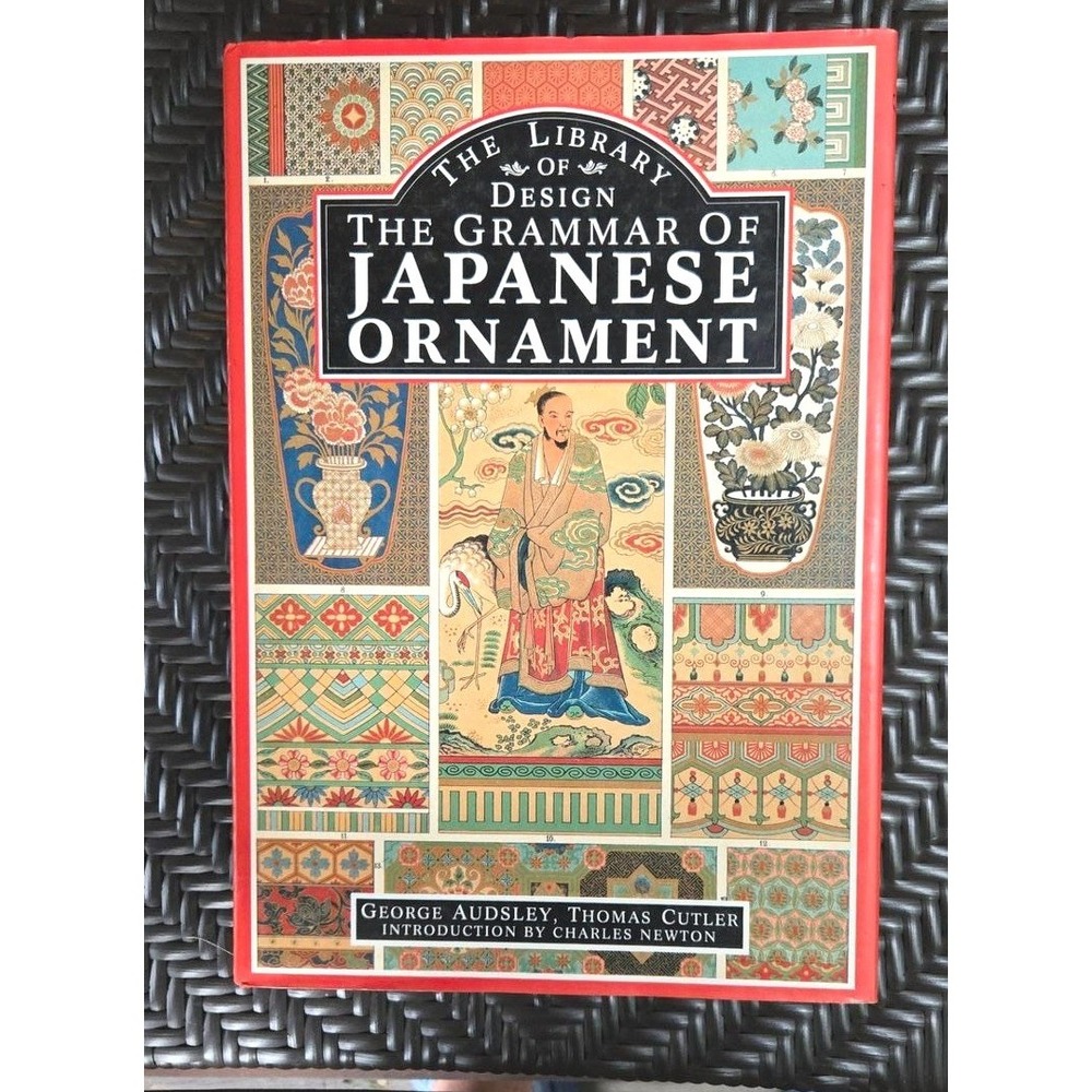 Grammar of Japanese Ornament Library of Design Hardcover Book 1989